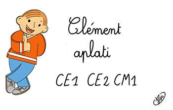 Clément aplati : recherche de classes CE1, CE2, CM1