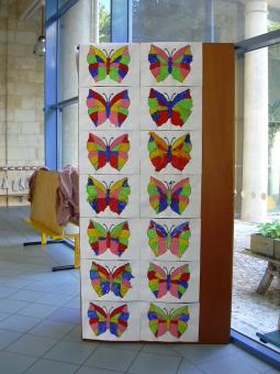 Papillons - peint de façon symétrique (PS-MS)
