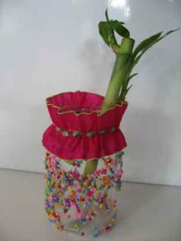 Vase lucky bambou