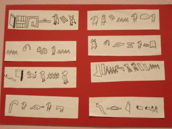 prénoms en hiéroglyphes