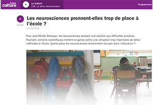 Les neurosciences prennent-elles trop de place à l’école ?