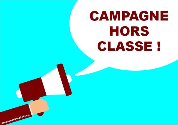 Campagne hors classe 2019 ouverte