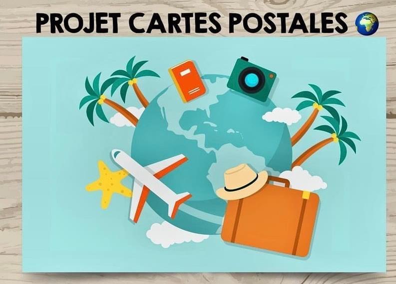 Projet tour du monde carte postale 2023-2024