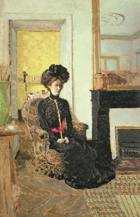 Edouard Vuillard - Seated Woman 1901 (oil) - (MeisterDrucke-132701).jpg