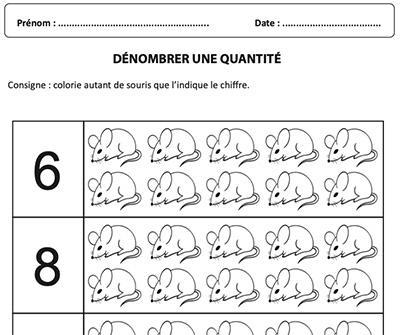 More information about "Colorier le nombre de souris demandé (de 5 à 9)"