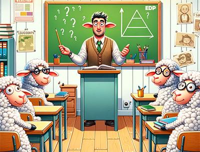 Fermeture de classe : quatre moutons inscrits dans une école