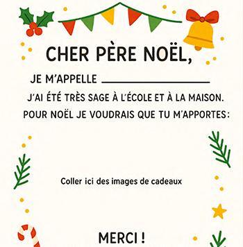 Plus d’informations sur « La lettre au Père Noël – Activité clé en main (maternelle) »