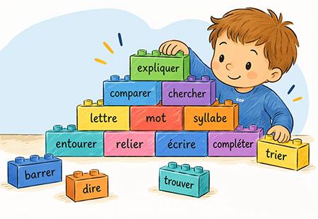 Des “mots pour s’emparer des apprentissages du CP”