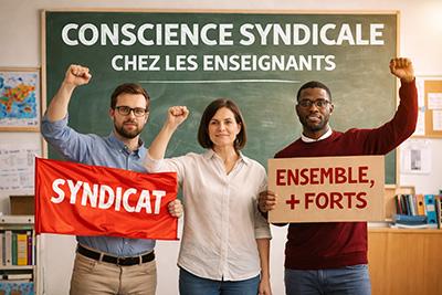 Pour que les enseignants développent une conscience syndicale...