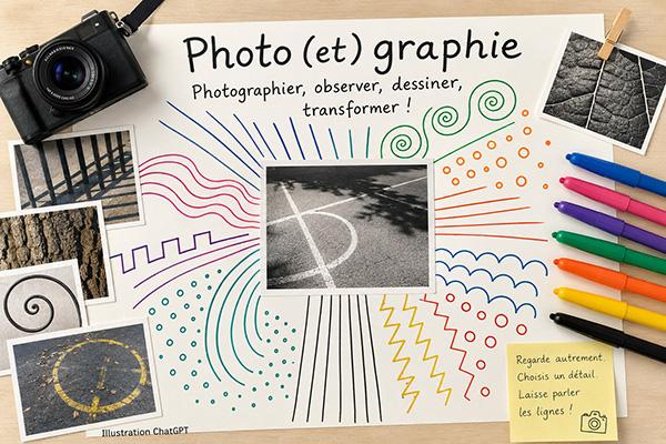 10 idées d’activités autour de « Photo (et) graphie » pour La Grande Lessive